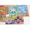 LOT 381 TIMBRES 0.46 EUROS BLOCS FEUILLETS AVEC DÉFAUTS POUR AFFRANCHIR VF 175€