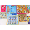 LOT 381 TIMBRES 0.46 EUROS BLOCS FEUILLETS AVEC DÉFAUTS POUR AFFRANCHIR VF 175€