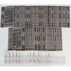 LOT 774 TIMBRES 2,20 FRANCS BLOCS FEUILLETS AVEC DÉFAUTS POUR AFFRANCHIR VF 259€