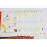 LOT 200 TIMBRES 3 FRANCS BLOCS FEUILLETS AVEC DÉFAUTS POUR AFFRANCHIR VF 91.46€