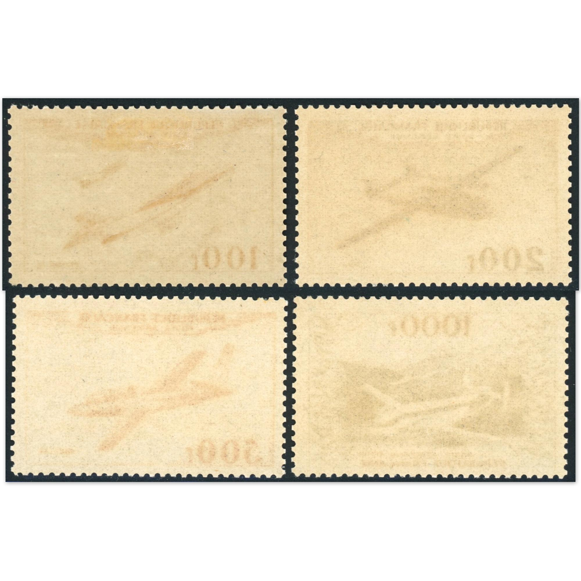 FRANCE POSTE AÉRIENNE N°30 À 33 SERIE COMPLÈTE "MAGISTER" TIMBRES NEUFS