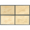 FRANCE POSTE AÉRIENNE N°30 À 33 SERIE COMPLÈTE "MAGISTER" TIMBRES NEUFS