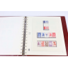 FRANCE ANNÉES COMPLÈTES DE 1940 À 1949 CLASSEUR SAFE TIMBRES NEUFS BELLE QUALITÉ