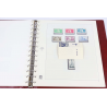 FRANCE ANNÉES COMPLÈTES DE 1940 À 1949 CLASSEUR SAFE TIMBRES NEUFS BELLE QUALITÉ