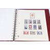 FRANCE ANNÉES COMPLÈTES DE 1940 À 1949 CLASSEUR SAFE TIMBRES NEUFS BELLE QUALITÉ