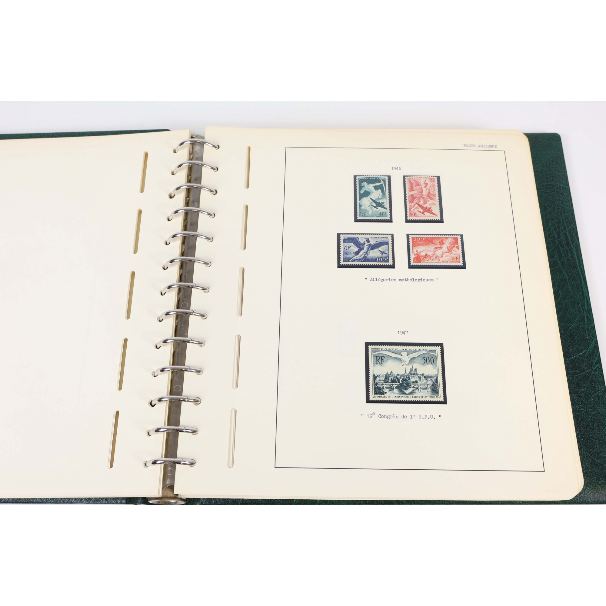 FRANCE COLLECTION PERSONNALISÉE DE TIMBRES NEUFS** DANS UN CLASSEUR LEUCHTTURM