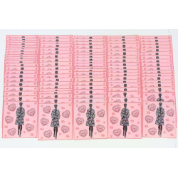 LOT 100 BLOCS N° 80 COEURS CACHAREL TIMBRES NEUFS** 0.53€ X 5 FACIALE 265€