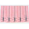 LOT 100 BLOCS N° 80 COEURS CACHAREL TIMBRES NEUFS** 0.53€ X 5 FACIALE 265€