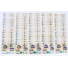 LOT 100 BLOCS N° 88 CAPITALES EUROPE - BERLIN TIMBRES NEUFS** 0.53€ X 4 VF 212€
