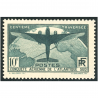 FRANCE N°321 "TRAVERSÉE ATLTANTIQUE-SUD" TIMBRE NEUF SIGNÉ BRUN COTE 800€