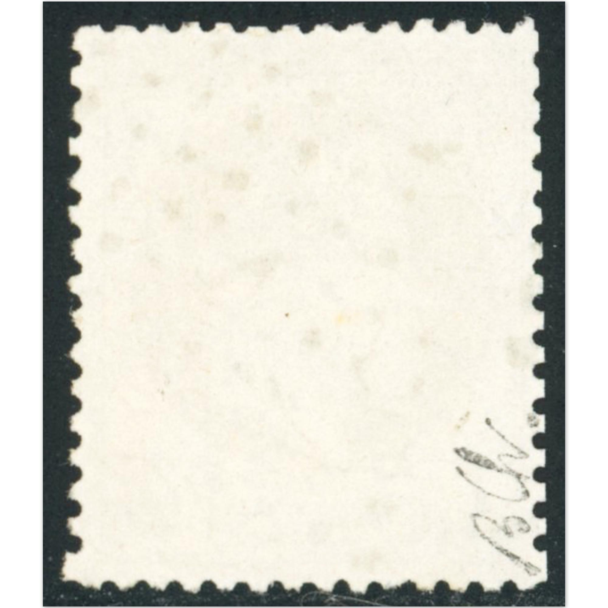 FRANCE NAPOLÉON N°27A TIMBRE OBLITÉRÉ "LOSANGE N°1" SIGNÉ BRUN, RARE