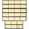 AEF SÉRIE COMPLÈTE N°102 A 127 TIMBRES NEUFS DES COLOS FR, COTE 788€, SIGNÉ BRUN