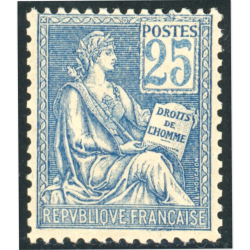 FRANCE N°114 TYPE MOUCHON TIMBRE NEUF** DE QUALITÉ, SIGNÉ BRUN, COTE 380€