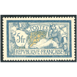 FRANCE N°123 TYPE MERSON TIMBRE NEUF*, SIGNÉ BRUN, COTE 105€, ANNÉE 1900