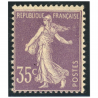 FRANCE N°136 TYPE SEMEUSE TIMBRE NEUF**, SIGNÉ BRUN, COTE 450€, ANNÉE 1906