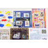FRANCE LOT DE BLOCS-FEUILLETS ET DE TIMBRES NEUFS** DE 2015 FACIALE 57€