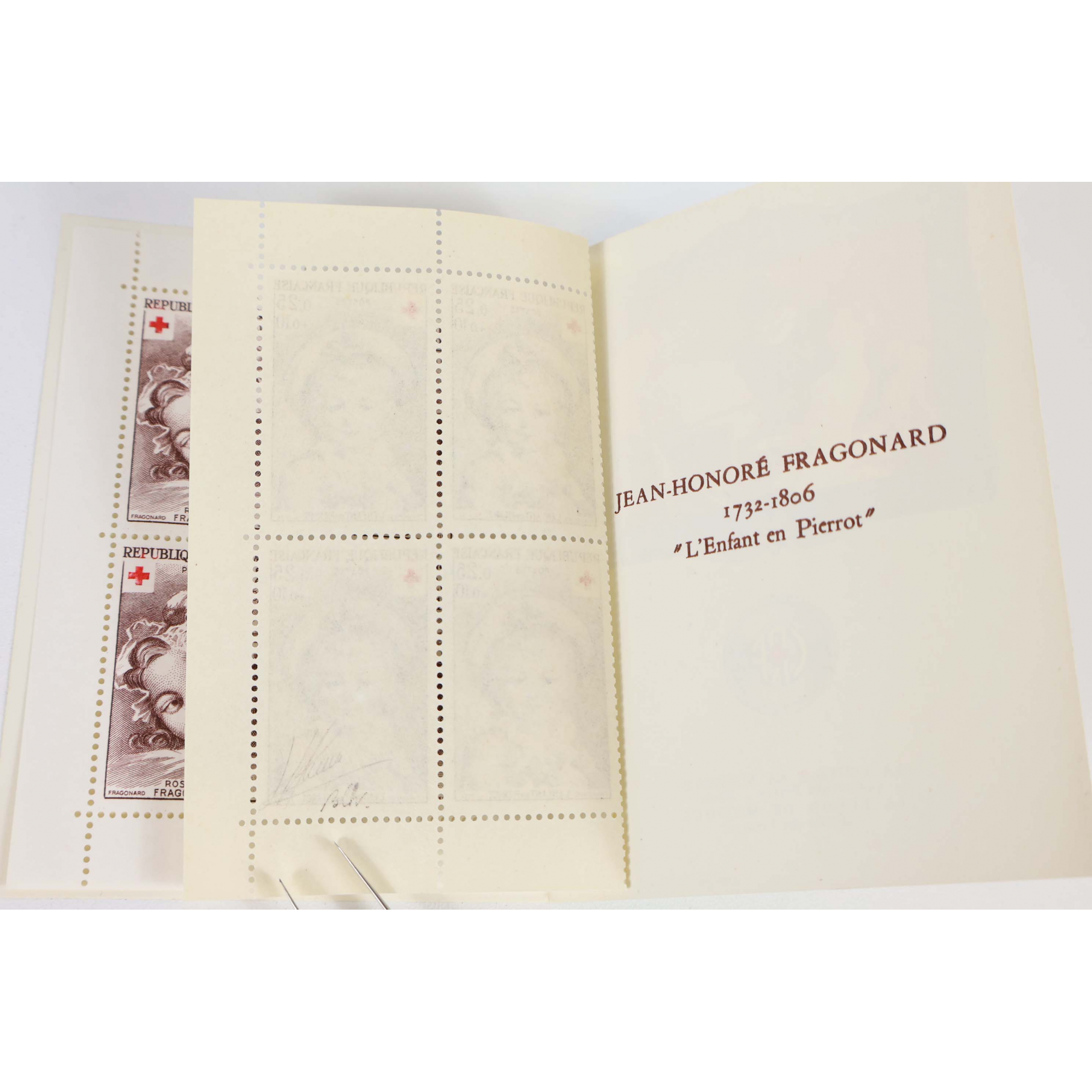 FRANCE VARIÉTÉ CARNET CROIX-ROUGE DE 1962 2E TIRAGE N°2011A NEUF** SIGNÉ BRUN