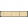 FRANCE BANDE DE 3 TYPES N°252/252a/252b TIMBRES NEUFS SIGNÉS BRUN RARE