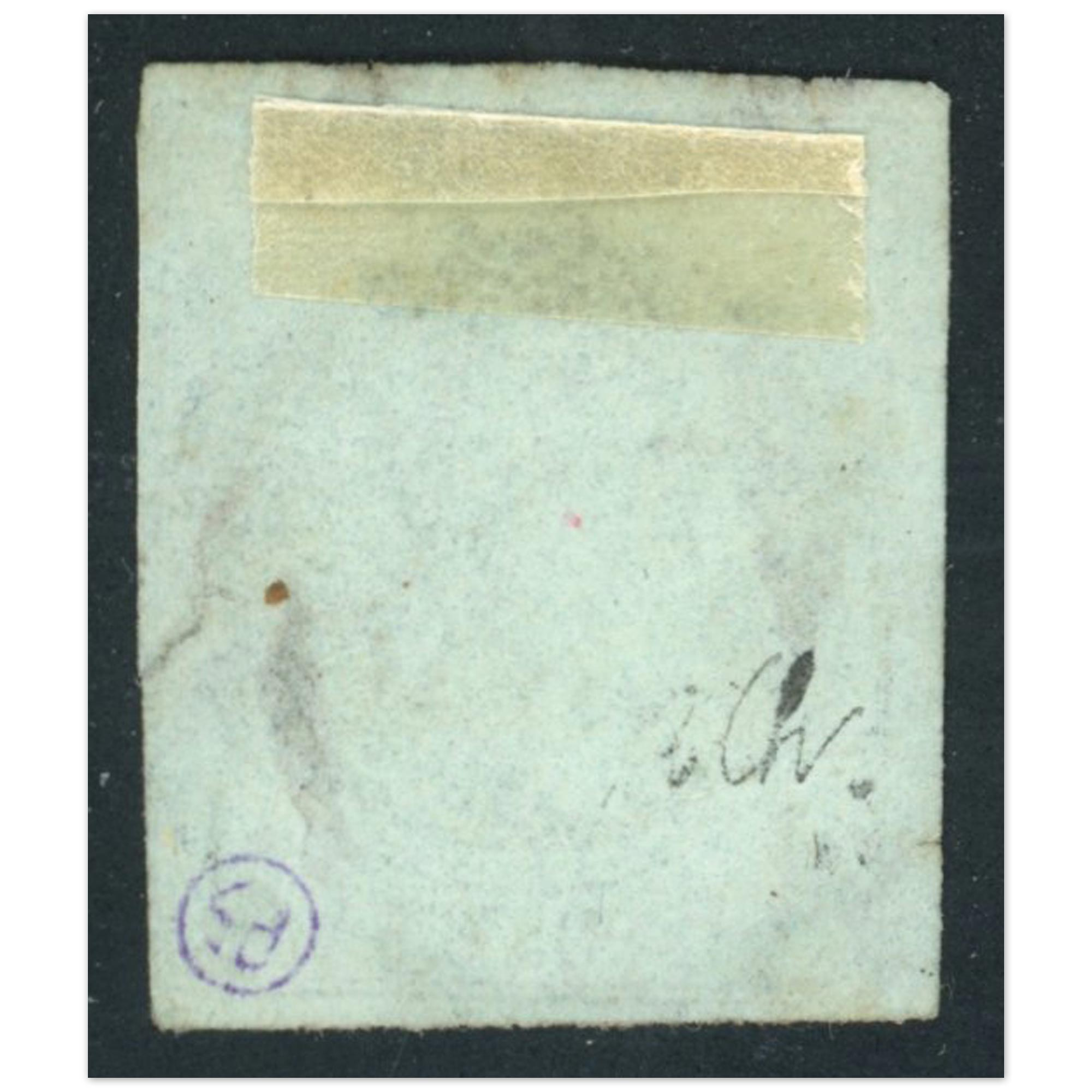 FRANCE TYPE CERES N°39A TIMBRE EMISSION DE BORDEAUX OBL ANNÉE 1870 SIGNÉ BRUN