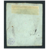FRANCE TYPE CERES N°39A TIMBRE EMISSION DE BORDEAUX OBL ANNÉE 1870 SIGNÉ BRUN