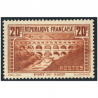 FRANCE N°262 PONT DU GARD COTE 325€ TIMBRE NEUF* SIGNÉ BRUN EXCELLENTE QUALITÉ