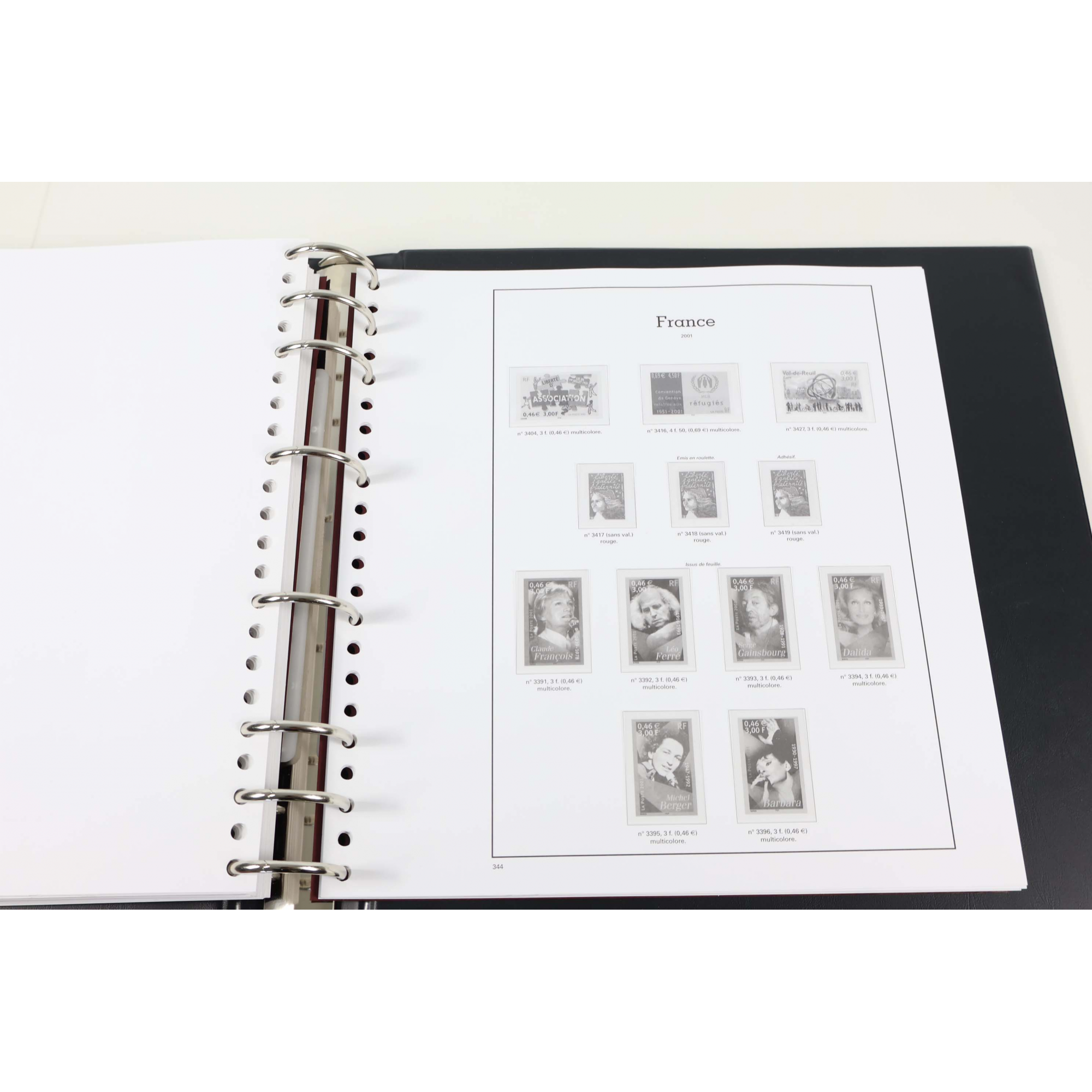ALBUM SUPRA MAX YT FRANCE DE 1995 À 2001 POUR RANGER UNE COLLECTION DE TIMBRES