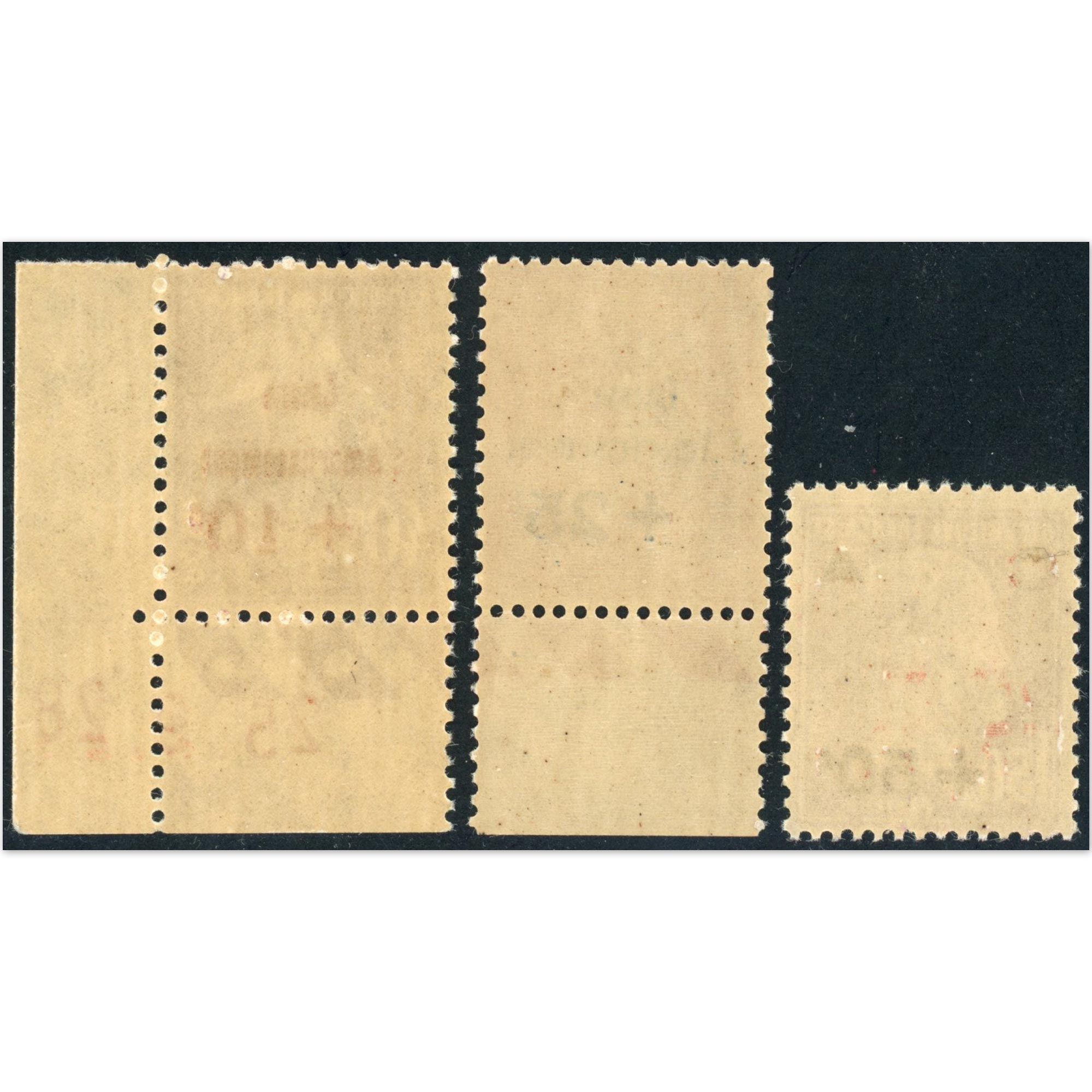 FRANCE N°249 À 251 CAISSE AMORTISSEMENT TIMBRES NEUFS** ANNÉE 1928 COTE 235€