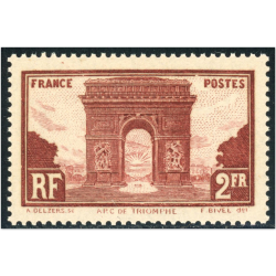 FRANCE N°258 ARC DE TRIOMPHE TIMBRE NEUF** ANNÉE 1929 COTE 95€ QUALITÉ LUXE