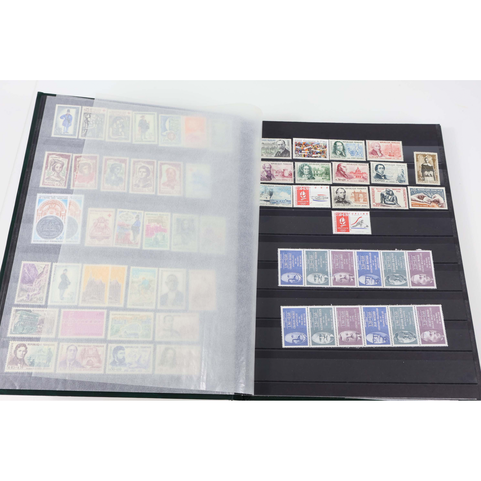 COLLECTION DE FRANCE DISPERSÉE TIMBRES NEUFS ET OBLITÉRÉS, TOUTES ÉPOQUES
