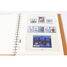 COLLECTION DE FRANCE 2015 À 2018 TIMBRES NEUFS** CLASSEUR LUXE LINDNER FAC 345€