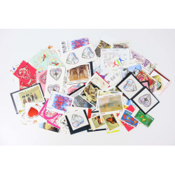 FRANCE LOT DE TIMBRES AUTOADHÉSIFS MODERNES TIMBRES NEUFS** FACIALE 82€