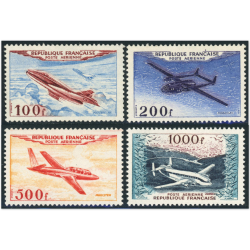 FRANCE POSTE AERIENNE N°30 À 33 SÉRIE COMPLÈTE MAGISTER TIMBRES NEUFS COTE 400€
