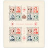 MONACO BLOC-FEUILLET N°3A CROIX-ROUGE TIMBRES NEUFS** ANNÉE 1949 COTE 315€