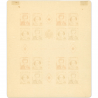 MONACO BLOC-FEUILLET N°3B CROIX-ROUGE TIMBRES NEUFS** ANNÉE 1949 COTE 330€