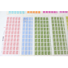 FRANCE LOT DE FEUILLES COMPLÈTES TYPE MARIANNE EN EUROS FACIALE 907€