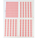FRANCE LOT DE FEUILLES COMPLÈTES VP PRIORITAIRE TYPE MARIANNE FACIALE 351€