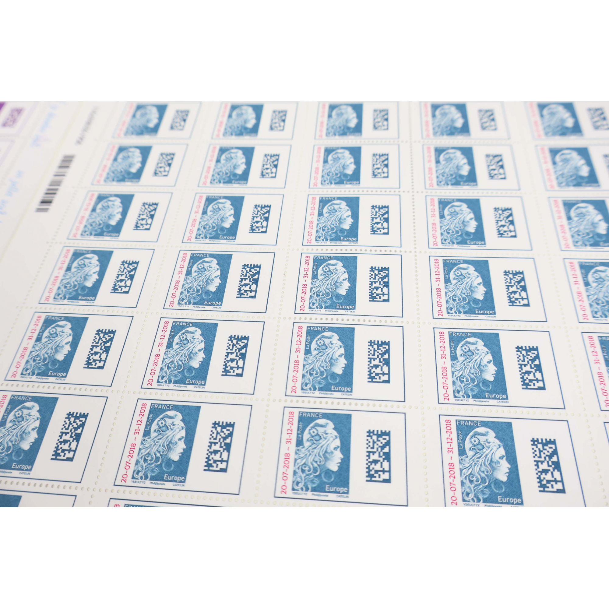FRANCE 2 FEUILLES COMPLÈTES N°5270 ET 5271 VP EUROPE/MONDE COTATION 800€
