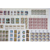 FRANCE LOT DE FEUILLES COMPLÈTES EN FRANCS THÈME TABLEAUX FACIALE 3600 FFR