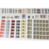 FRANCE LOT DE FEUILLES COMPLÈTES EN FRANCS THÈME TABLEAUX FACIALE 3600 FFR