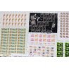 FRANCE LOT DE FEUILLES COMPLÈTES EN EUROS AFFR/COLLECTION FACIALE 256€