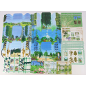 LOT DE BLOCS-FEUILLETS DE FRANCE "JARDINS DE FRANCE" TIMBRES NEUFS FACIALE 340€