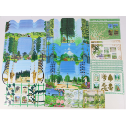 LOT DE BLOCS-FEUILLETS DE FRANCE "JARDINS DE FRANCE" TIMBRES NEUFS FACIALE 340€