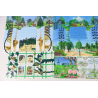LOT DE BLOCS-FEUILLETS DE FRANCE "JARDINS DE FRANCE" TIMBRES NEUFS FACIALE 340€