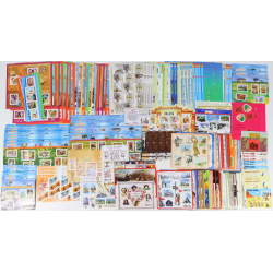 LOT IMPORTANT DE BLOCS-FEUILLETS DE FRANCE EN EUROS TIMBRES NEUFS FACIALE 855€