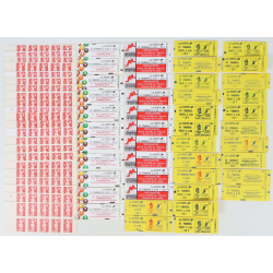 FRANCE LOT DE 66 CARNETS DE 10 TIMBRES À 2.5 FRANCS TIMBRES NEUFS FACIALE 1650FFr