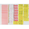 FRANCE LOT DE 66 CARNETS DE 10 TIMBRES À 2.5 FRANCS TIMBRES NEUFS FACIALE 1650FFr