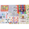 FRANCE LOT DE TIMBRES/CARNETS/BLOCS EN FRANCS DE ANNÉES 80/90 FACIALE 3635FFr