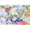 FRANCE LOT DE TIMBRES/CARNETS/BLOCS EN FRANCS DE ANNÉES 80/90 FACIALE 3635FFr