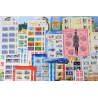 FRANCE LOT IMPORTANT DE TIMBRES/CARNETS/BLOCS 1999 À 2005 EN EUROS FACIALE 1017€