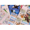 FRANCE LOT IMPORTANT DE TIMBRES/CARNETS/BLOCS 1999 À 2005 EN EUROS FACIALE 1017€